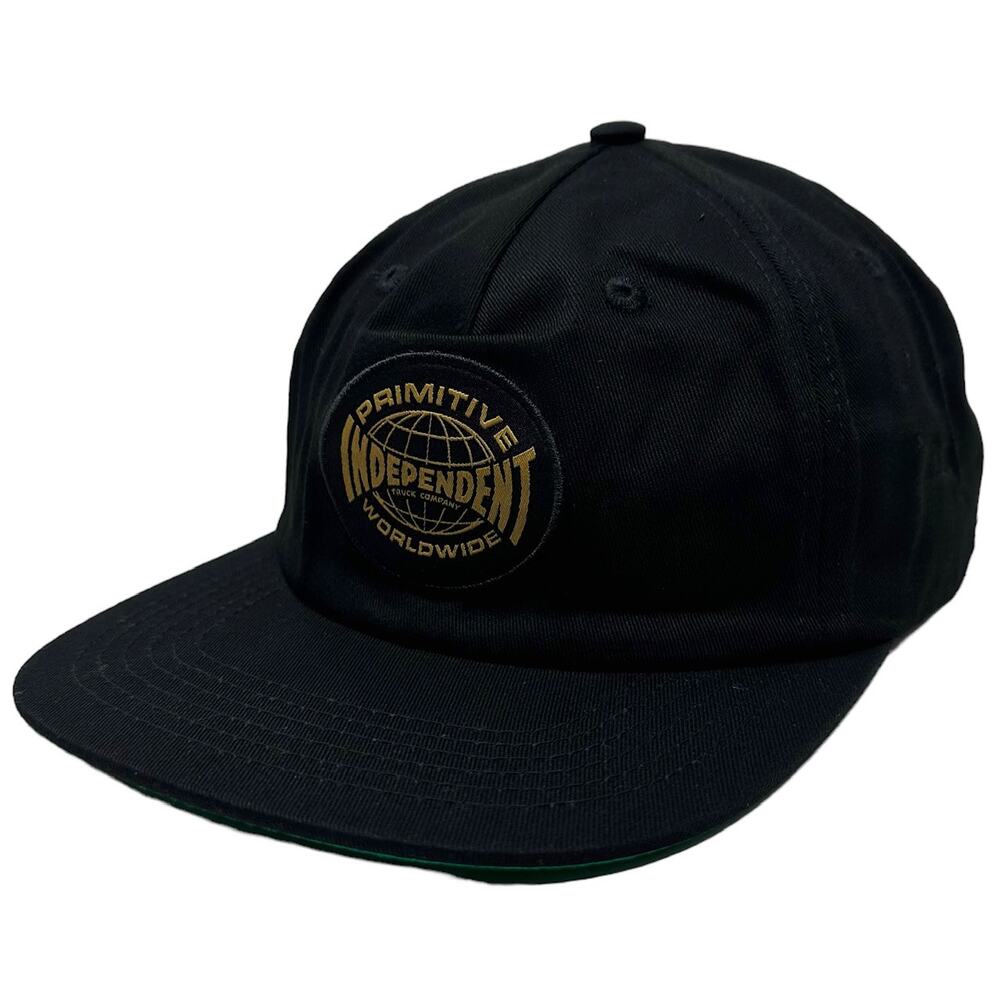 Primitive Skate Apparel X Independent Skateboard Truck Global Snapback Hat Cap